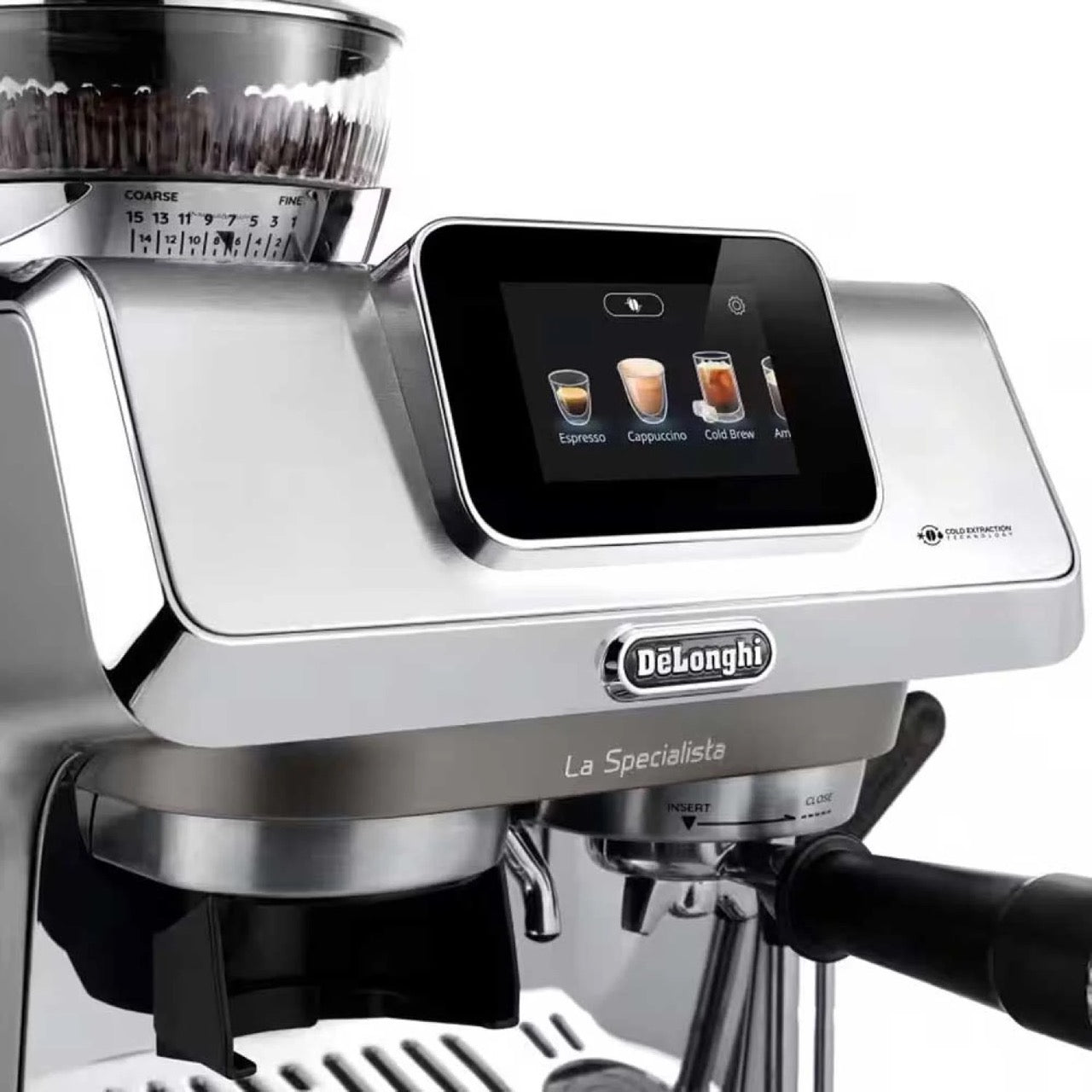 De’Longhi La Specialista Touch Espresso Machine with Cold Brew & Automatic Frothing