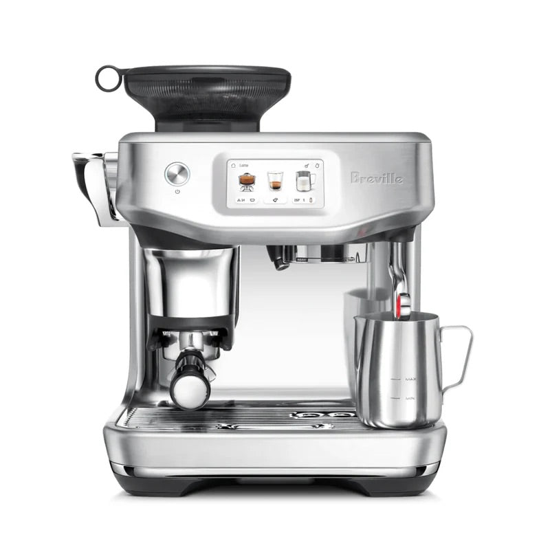 Breville Barista Touch Impress Fully Automatic Espresso Machine with Built‑In Grinder & Touchscreen