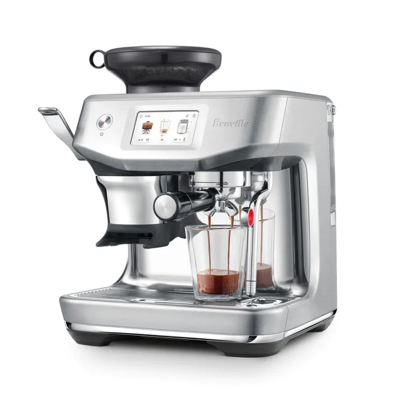 Breville Barista Touch Impress Fully Automatic Espresso Machine with Built‑In Grinder & Touchscreen