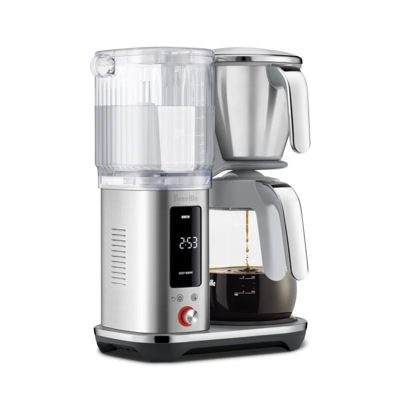 Breville Luxe Brewer™ Glass Coffee Maker – One‑Touch Drip & Cold Brew Brewer