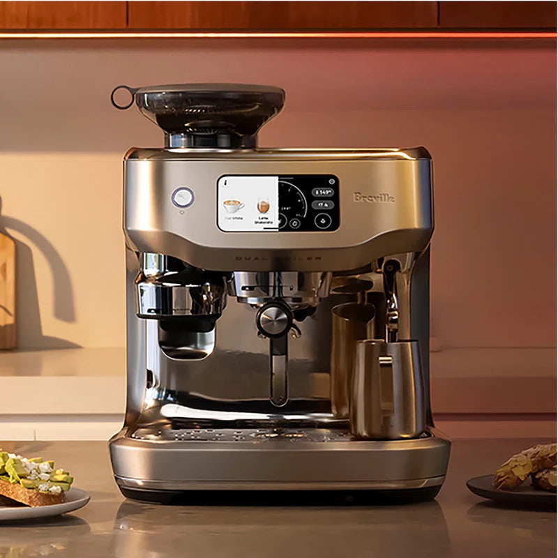 Breville Oracle Dual Boiler™ Fully Automatic Espresso Machine with Touchscreen & Auto MilQ™