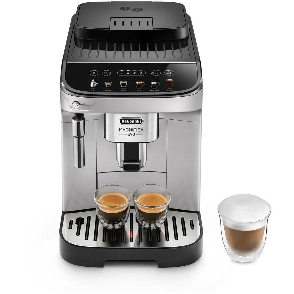 De’Longhi Magnifica Evo Coffee and Espresso Machine with Built-In Grinder