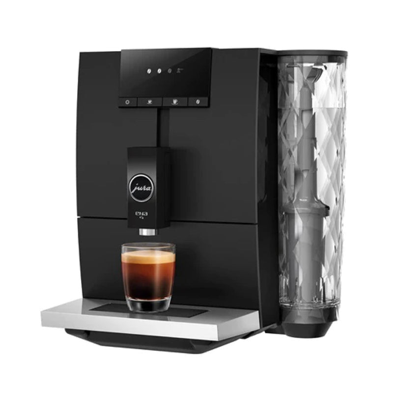 Jura ENA 4 Superautomatic Espresso Machine — Full Metropolitan Black