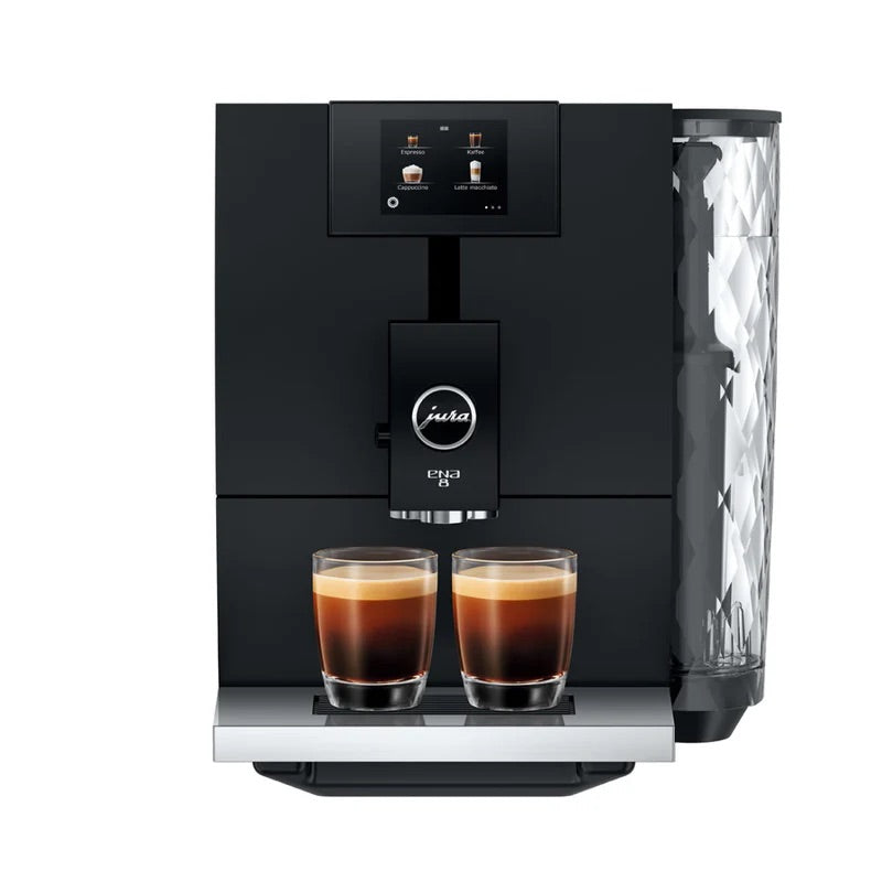 Jura ENA 8 Superautomatic Espresso Machine – Full Metropolitan Black