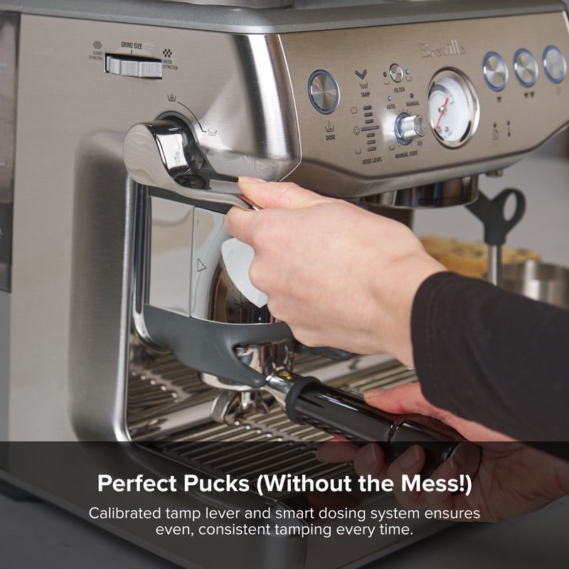 Breville Barista Express Impress™ Espresso Machine with Integrated Grinder & Assisted Tamping