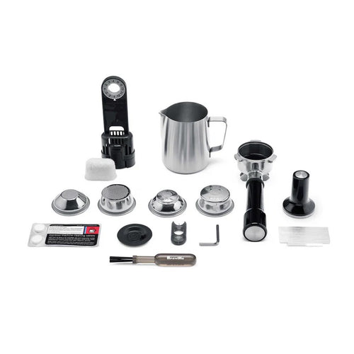 Breville Dynamic Duo Dual Boiler Espresso Machine & Smart Grinder Pro Package