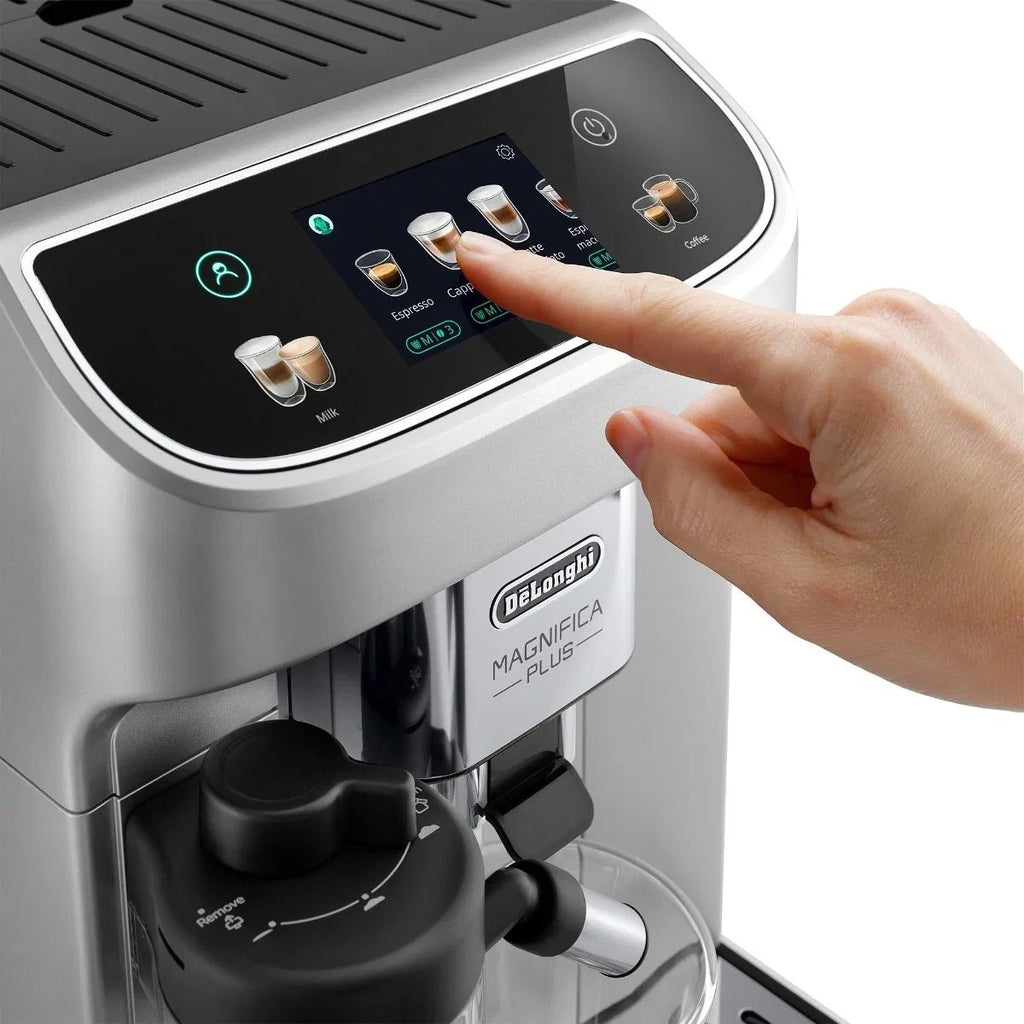 De’Longhi Magnifica Plus Fully Automatic Espresso Machine with Built-In Grinder
